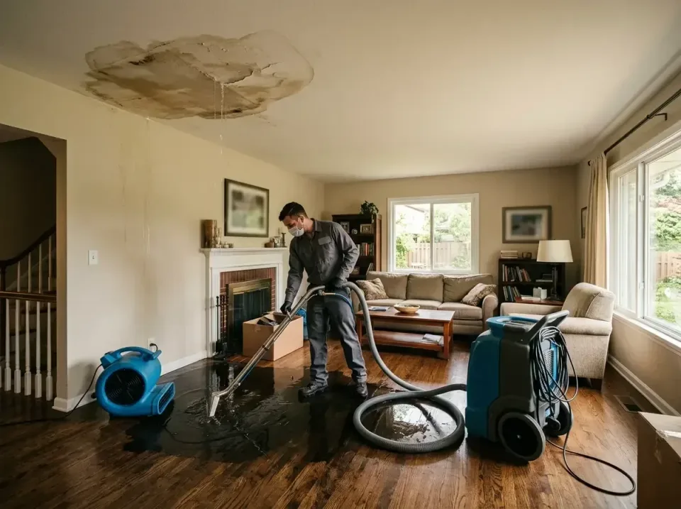 attic-pipe-burst-ceiling-drip-008 — frequently asked questions, Water Damage Restoration & Carpet Care in Caribou, ME